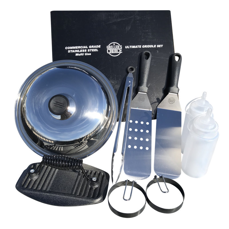 Grillers Choice 9 Piece Griddle Tool Set Wayfair